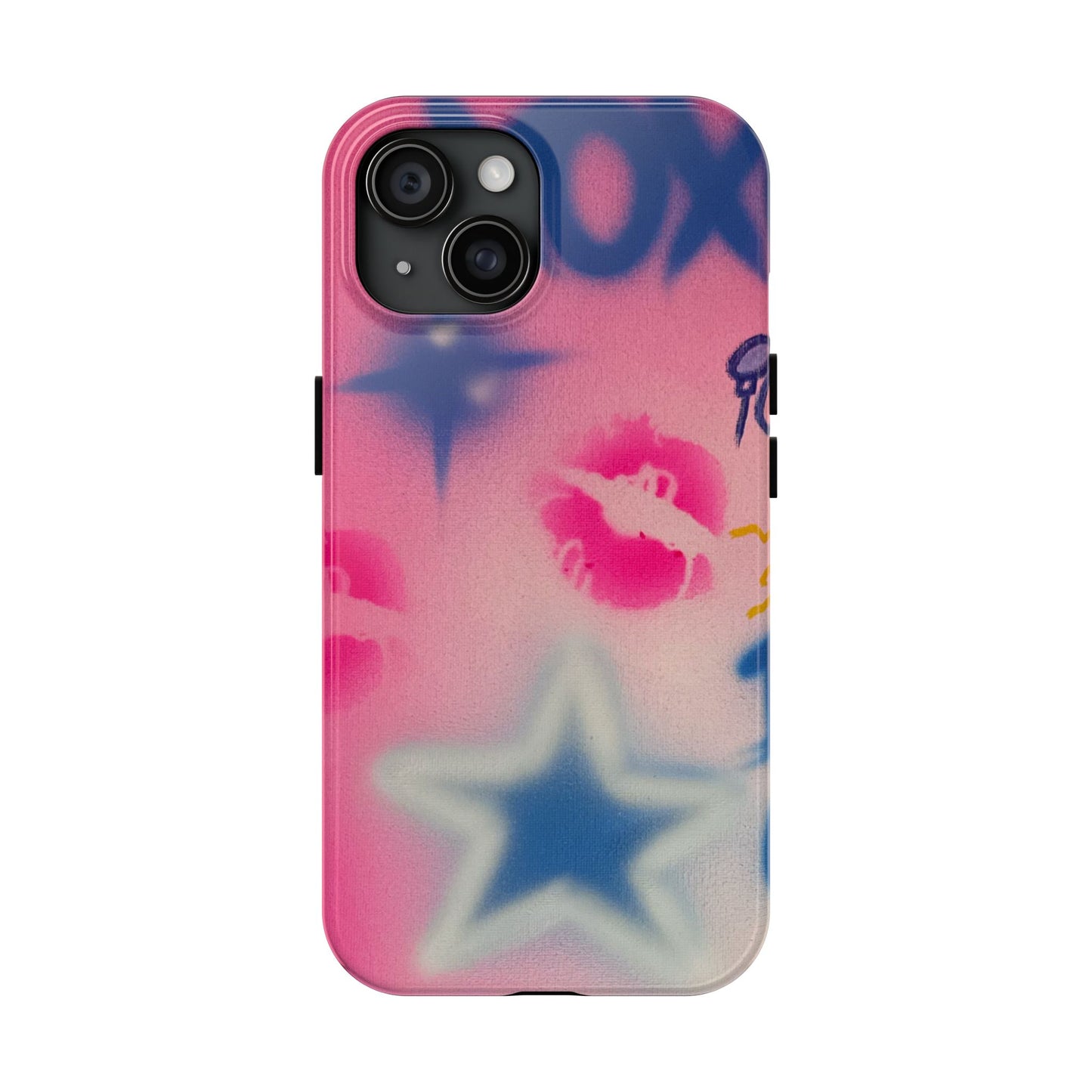 "star symbol" airbrush iPhone case