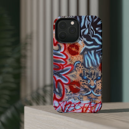 MagSafe "exotic expectations" airbrush iPhone case