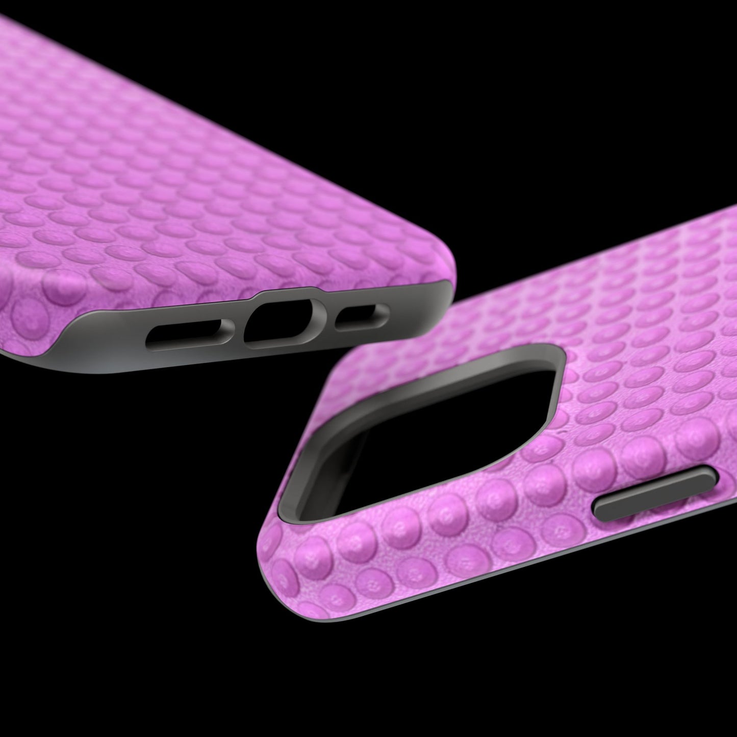 MagSafe "pink studs" airbrush iPhone case