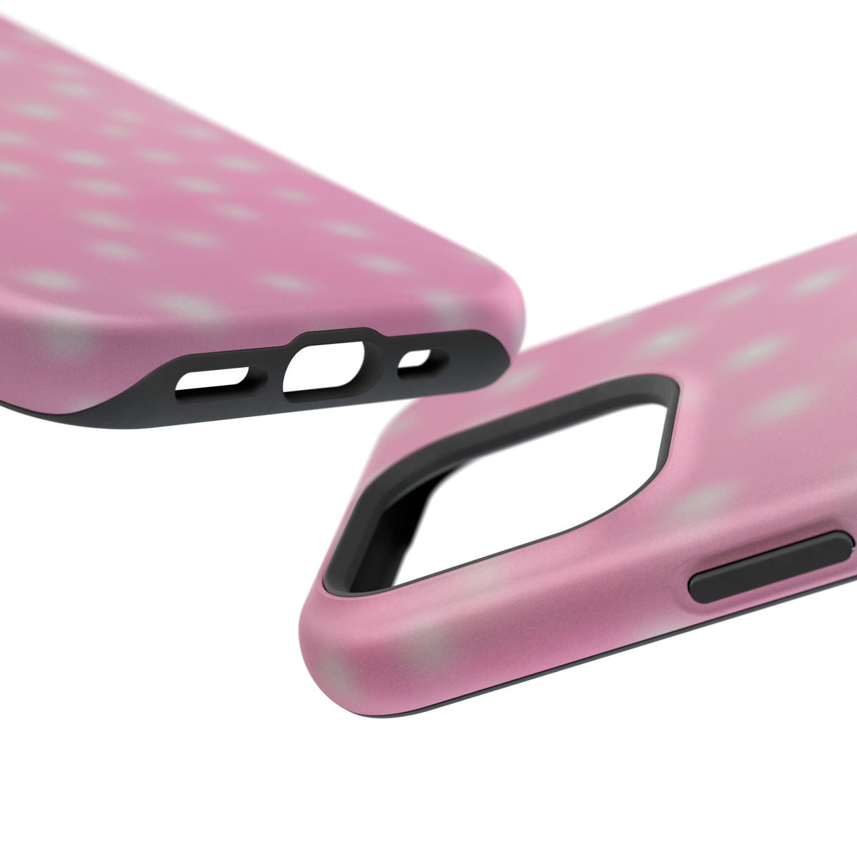 MagSafe "Erdbeerstrudel-Polkadots" Airbrush iPhone Hülle
