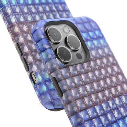 MagSafe "blue studs" airbrush iPhone case
