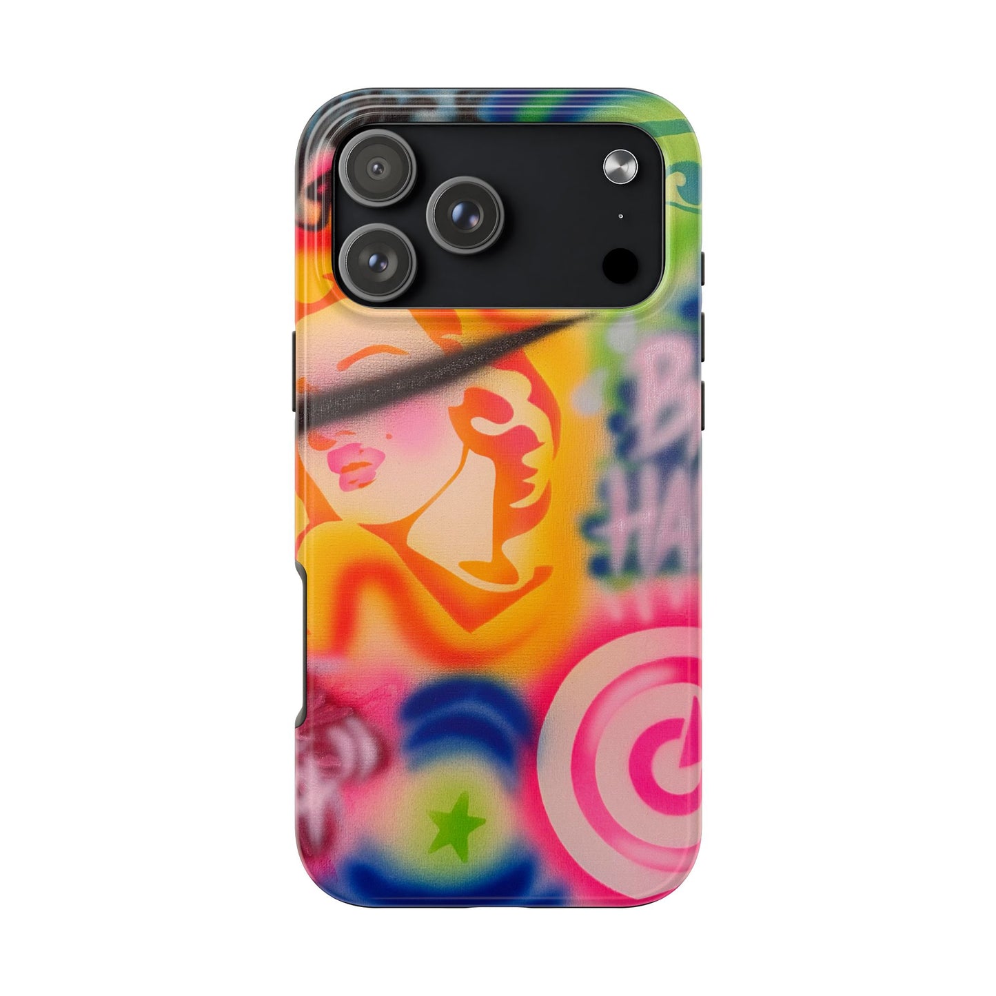 "bad habits" airbrush iPhone case