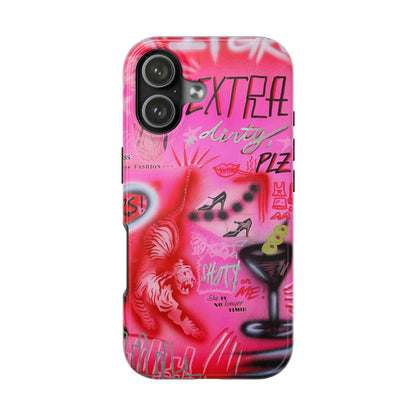 "extra dirty, plz!" airbrush iPhone case