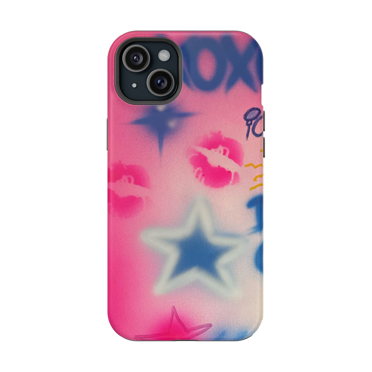 MagSafe "star symbol" airbrush iPhone case