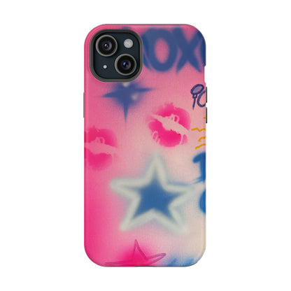 MagSafe "star symbol" airbrush iPhone case