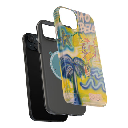 MagSafe "ciao bella" airbrush iPhone case