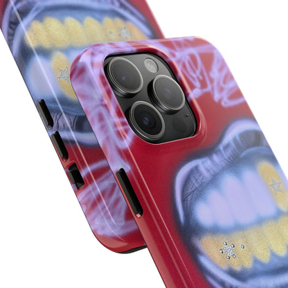 "tooth drip" airbrush iPhone case
