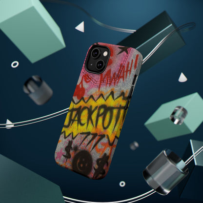 MagSafe "JACKPOT!" airbrush iPhone case