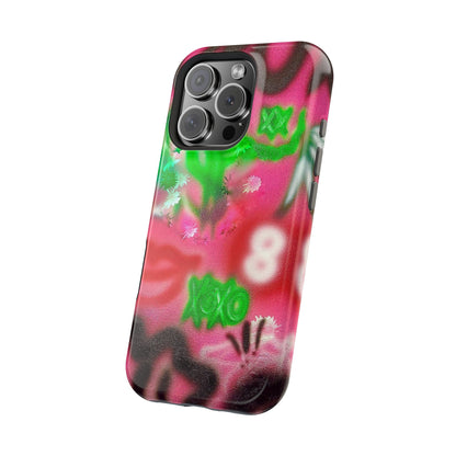 MagSafe "electr!c dreamz" Airbrush iPhone Hülle