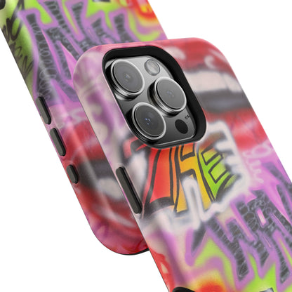 MagSafe "wynwood gold" airbrush iPhone case