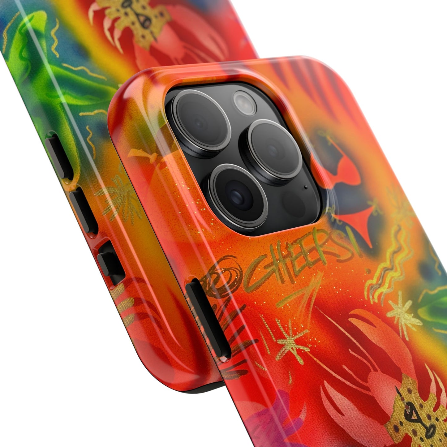 "tipsy lobster" airbrush iPhone case