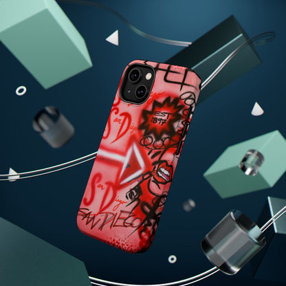 MagSafe "San Diego" Airbrush iPhone-Hülle