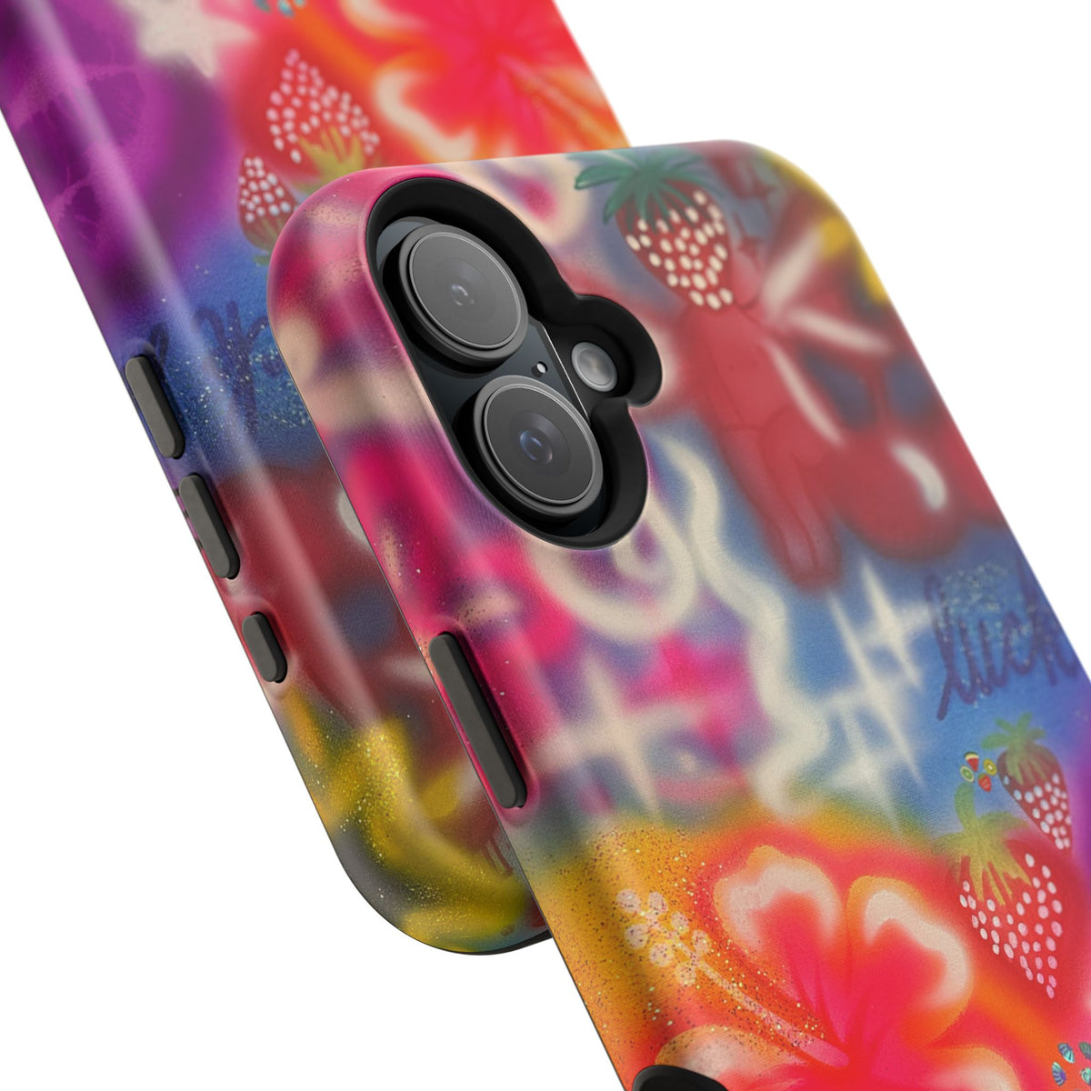 MagSafe „luck & luv“ Airbrush iPhone-Hülle