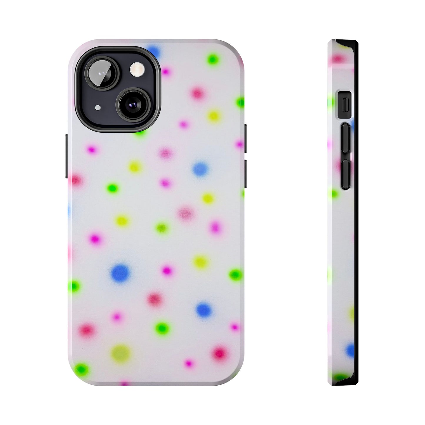 "birthday cake polka dot" airbrush iPhone case