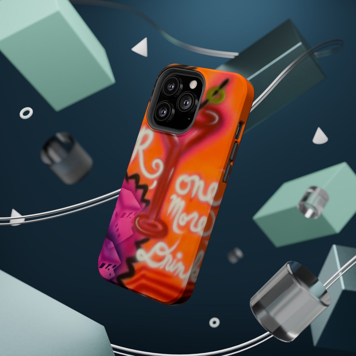 MagSafe „noch einen Drink“ Airbrush-iPhone-Hülle