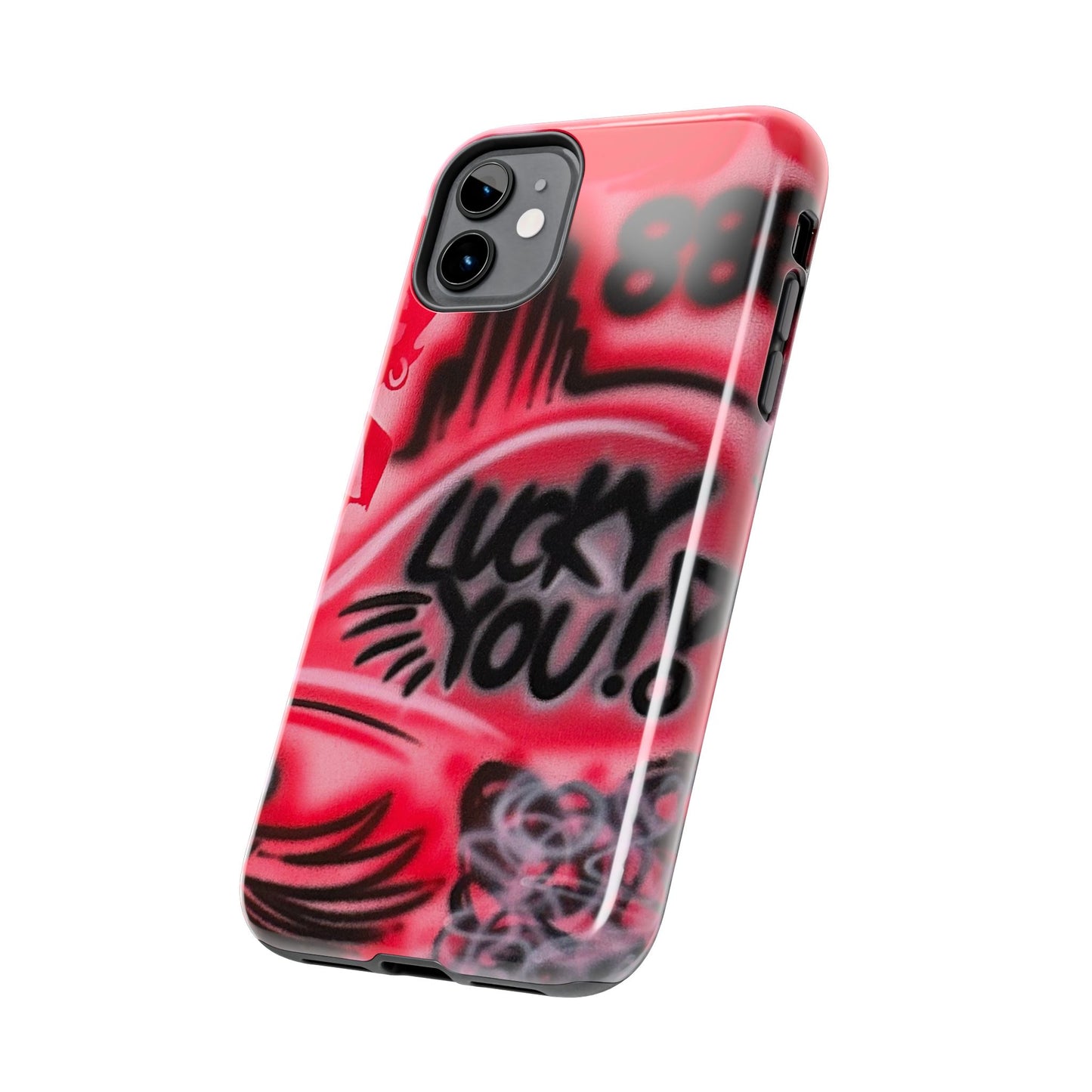 "LUCKY YOU! PT. 2" airbrush iPhone case