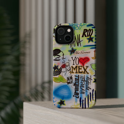 MagSafe "salted lime" airbrush iPhone case