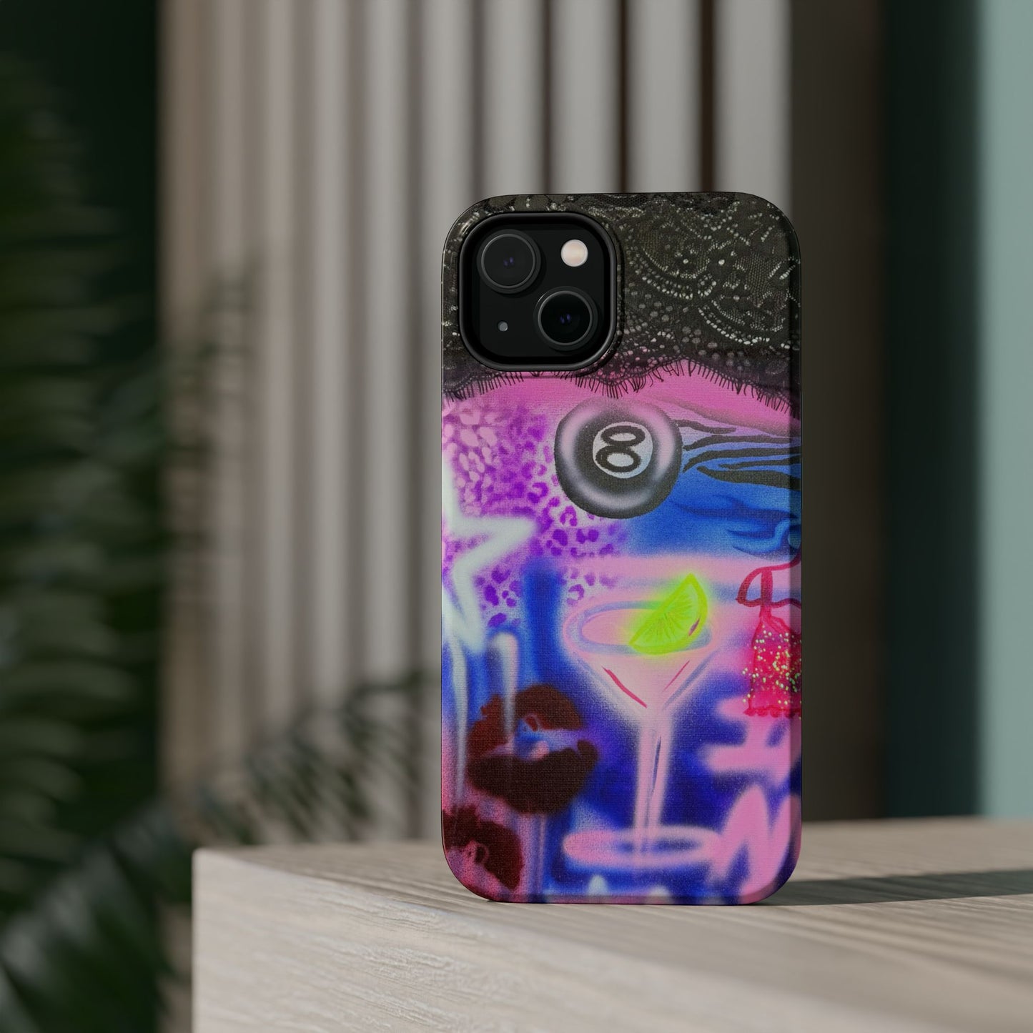 MagSafe "dream life" airbrush iPhone case
