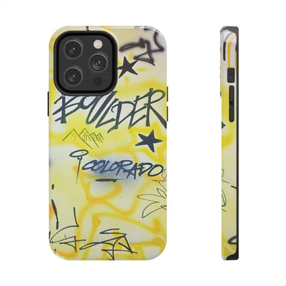 "boulder" airbrush iPhone case