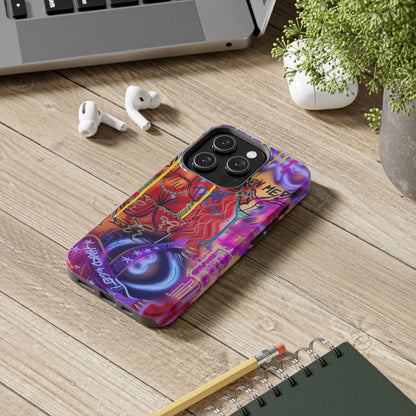 "shots on me" airbrush iPhone case