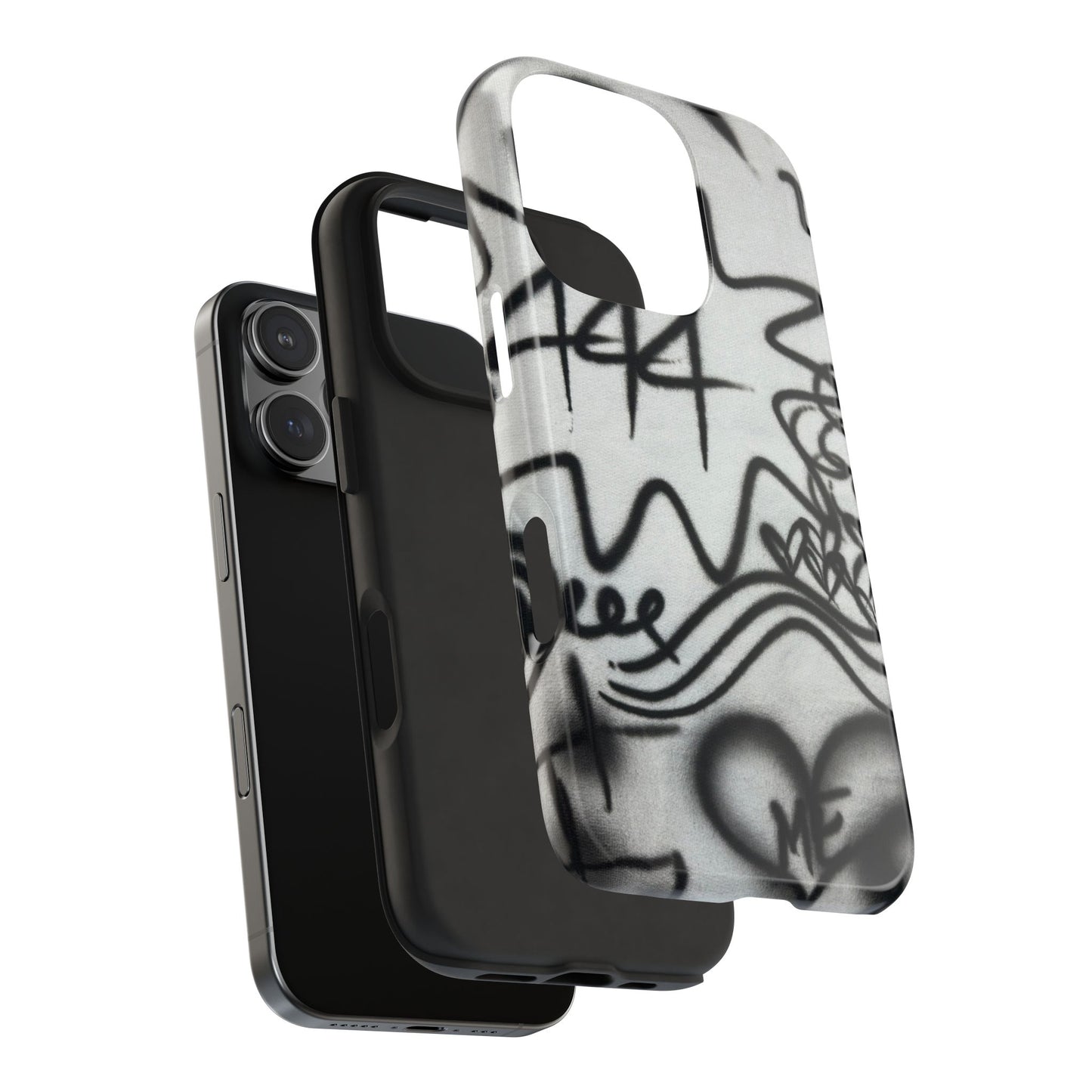 "444” airbrush iPhone case