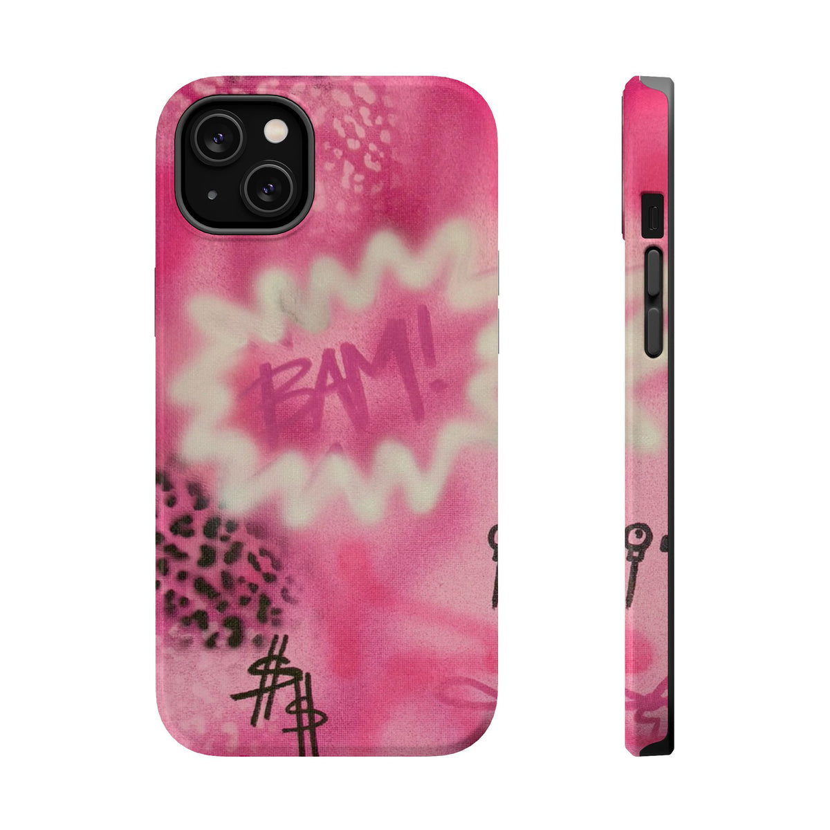 MagSafe "BAM!" airbrush iPhone case