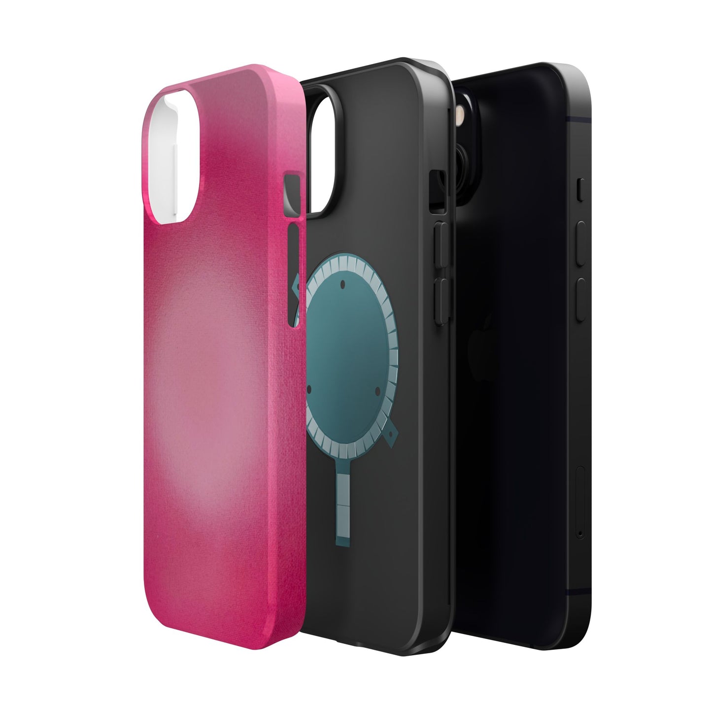 MagSafe "pinkberry" airbrush iPhone case