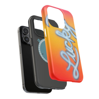 MagSafe "lucky" airbrush iPhone case