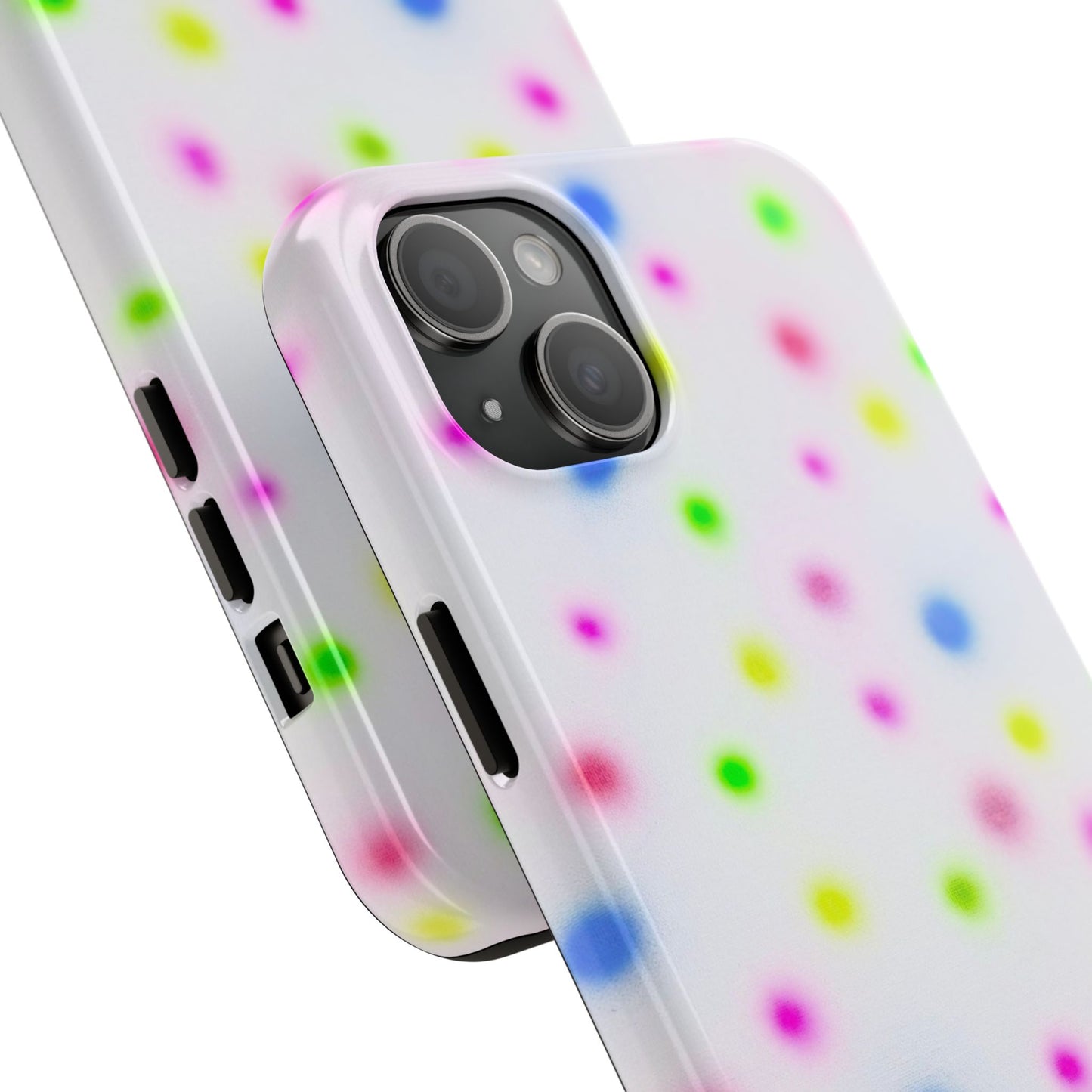 "birthday cake polka dot" airbrush iPhone case