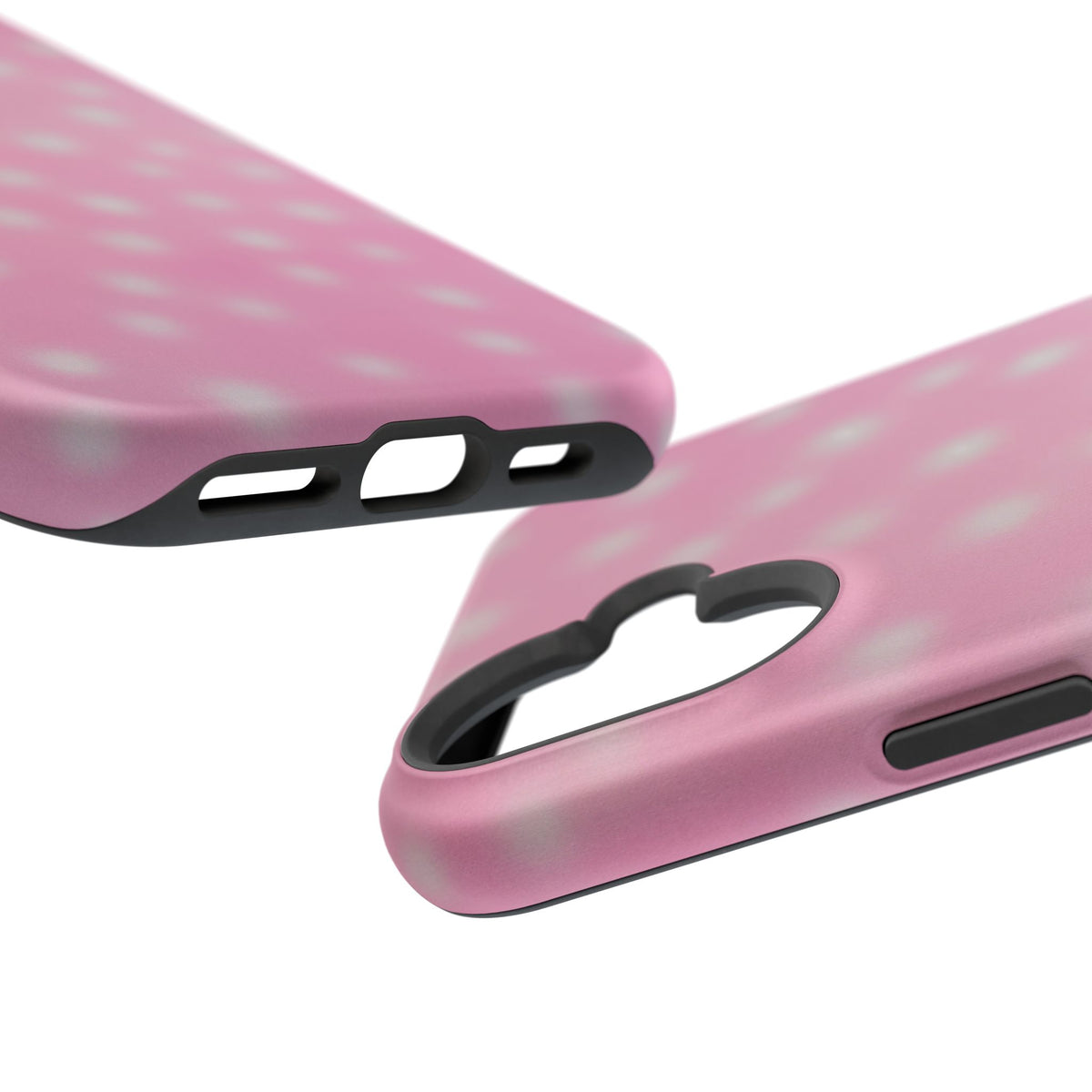 MagSafe "Erdbeerstrudel-Polkadots" Airbrush iPhone Hülle
