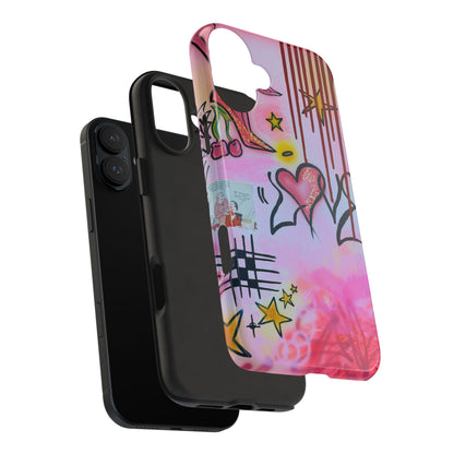"cherry luvr" airbrush iPhone case