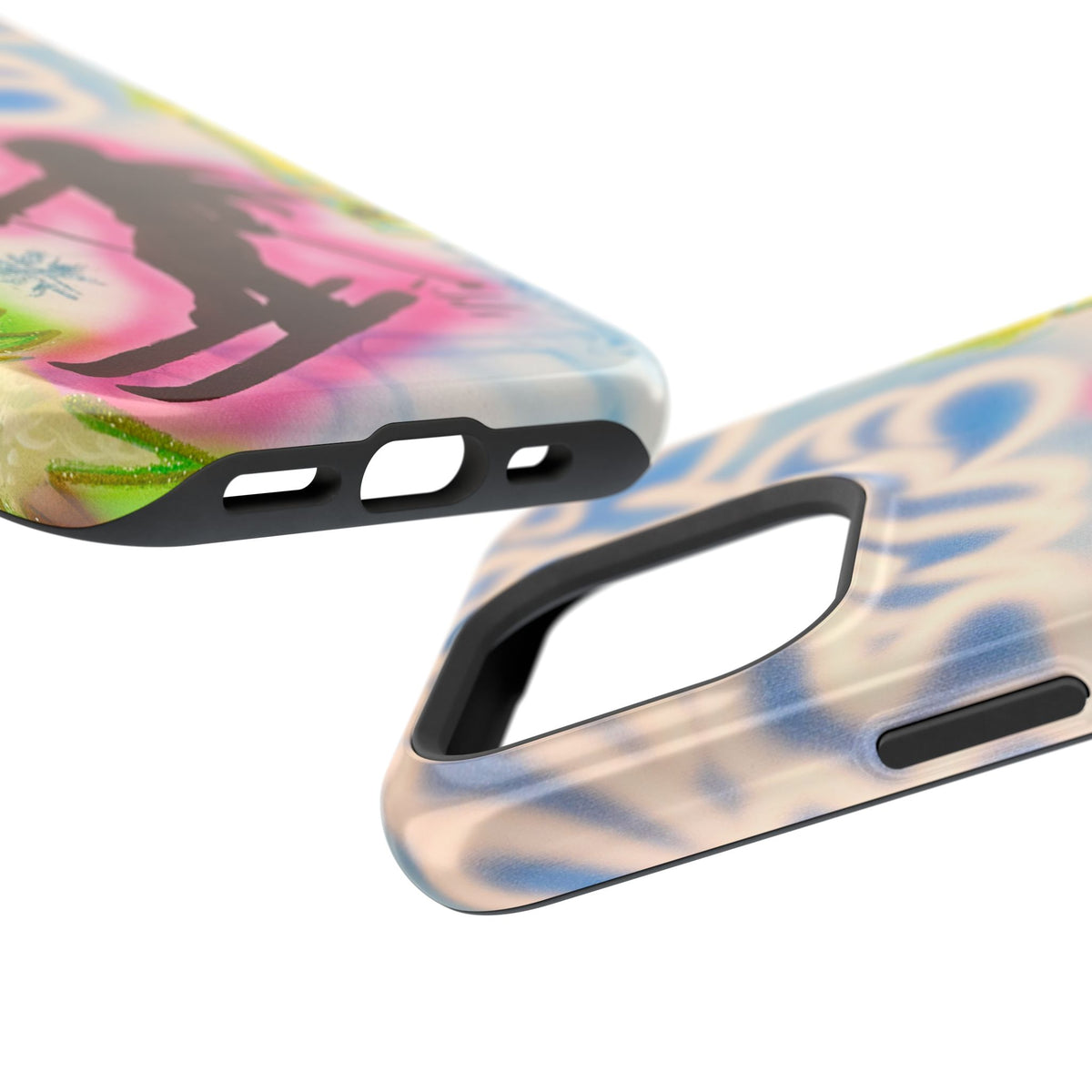 MagSafe "winter escape" airbrush iPhone case