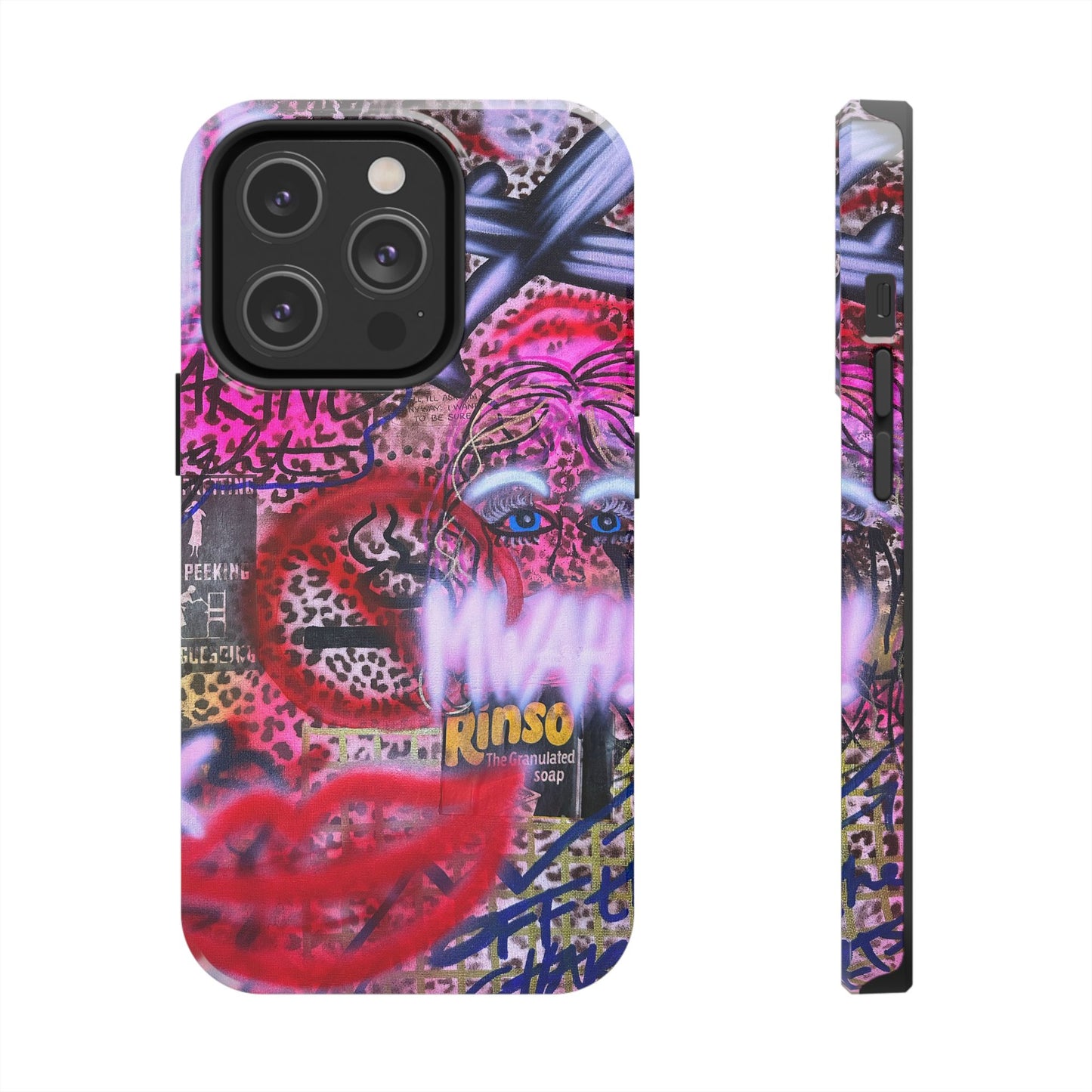 "taking flight" airbrush iPhone case