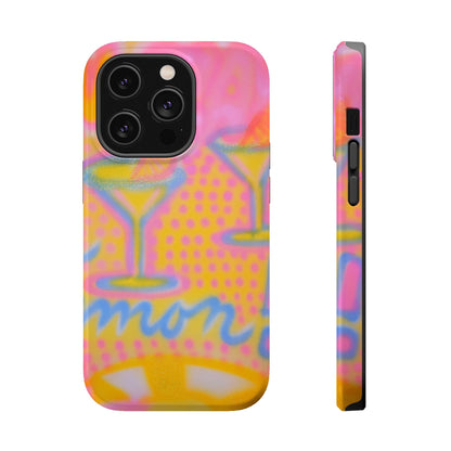 MagSafe "lemontini" airbrush iPhone case