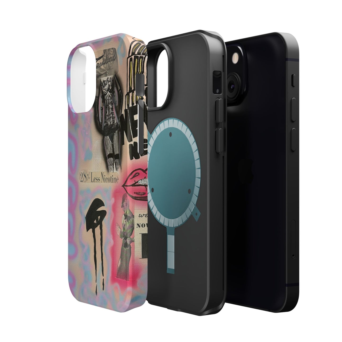 MagSafe "the feeling" airbrush iPhone case