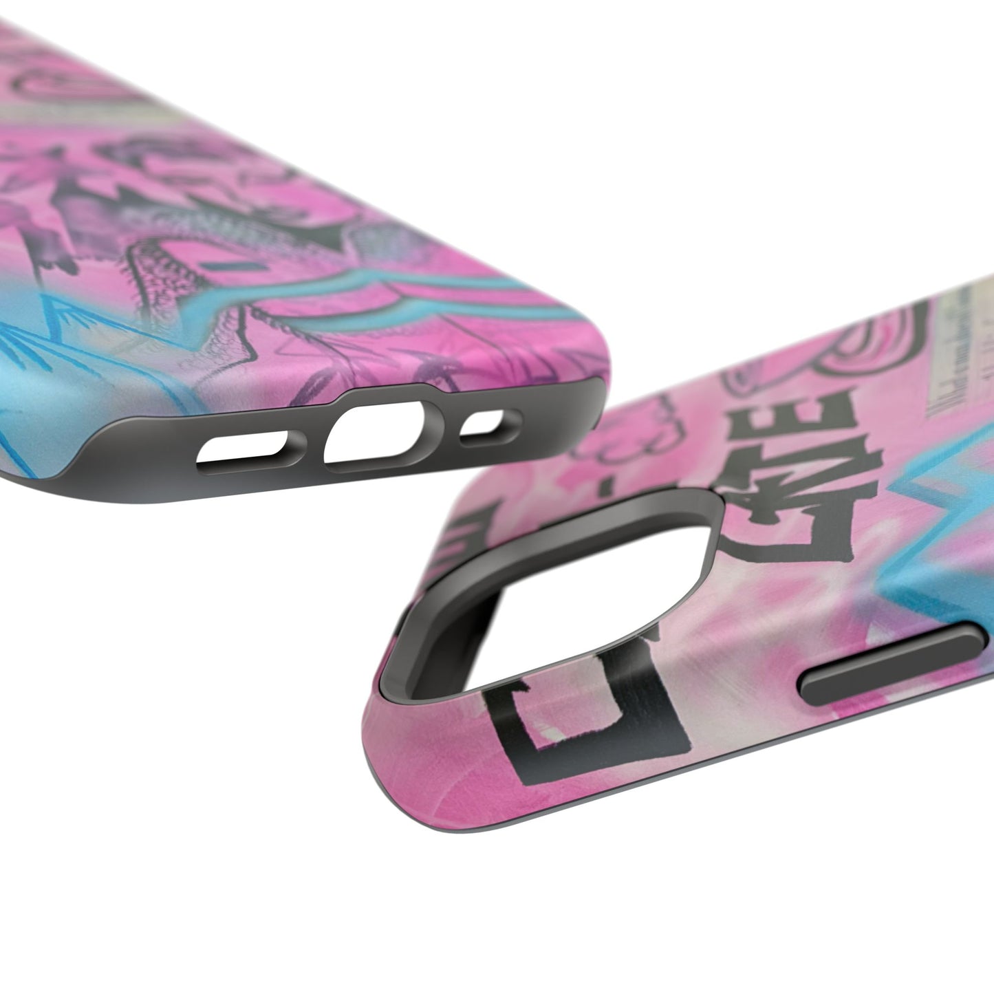 MagSafe "avant le ski" airbrush iPhone case