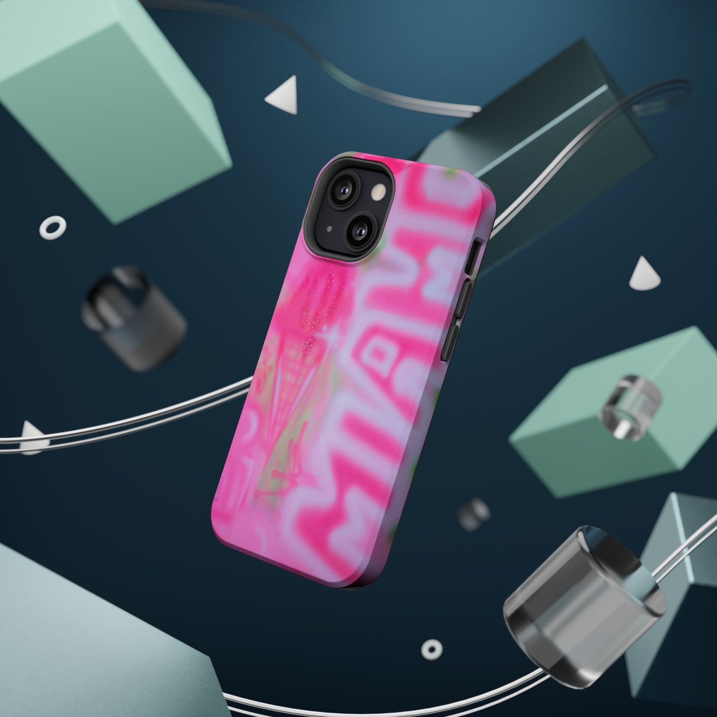 MagSafe "sunset sorbet" airbrush iPhone case