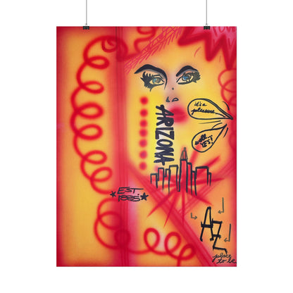 "tempe, az" airbrush rolled print