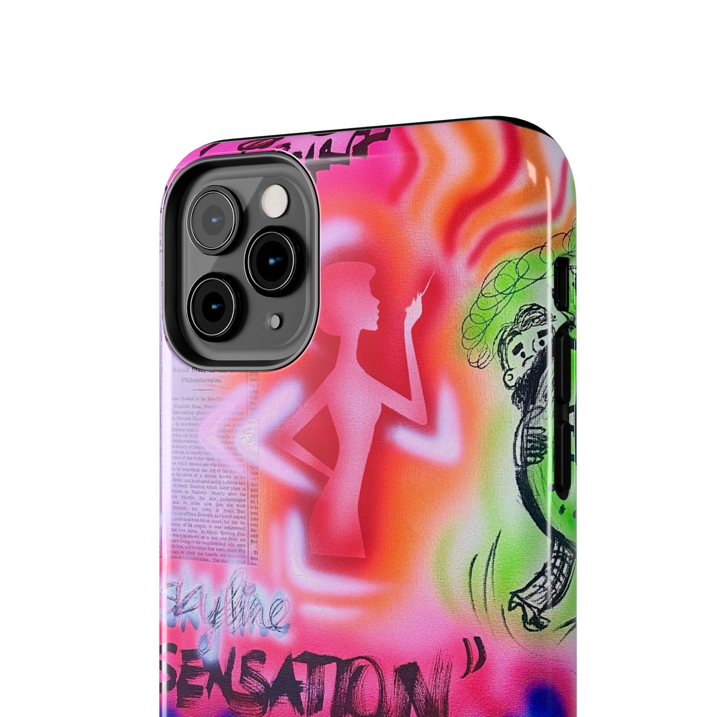 "skyline sensation" airbrush iPhone case