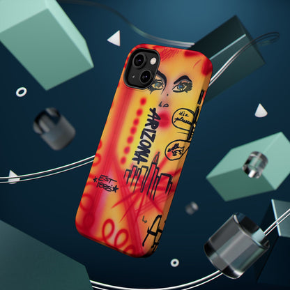 MagSafe "tempe, az" airbrush iPhone case