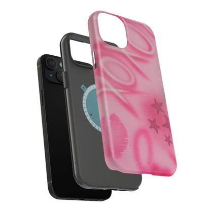 MagSafe "perfectly pink" airbrush iPhone case