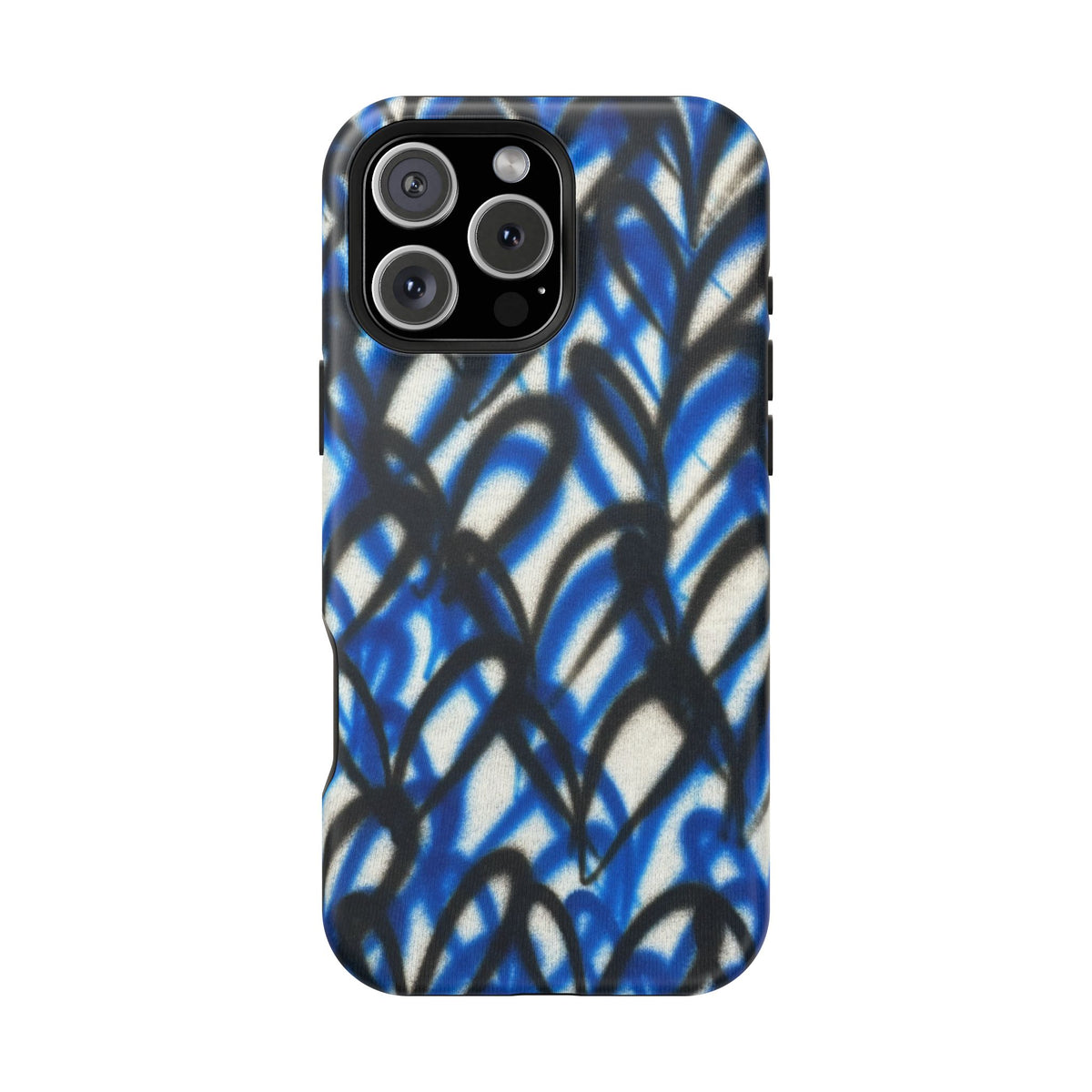 MagSafe "abstract hearts" airbrush iPhone case