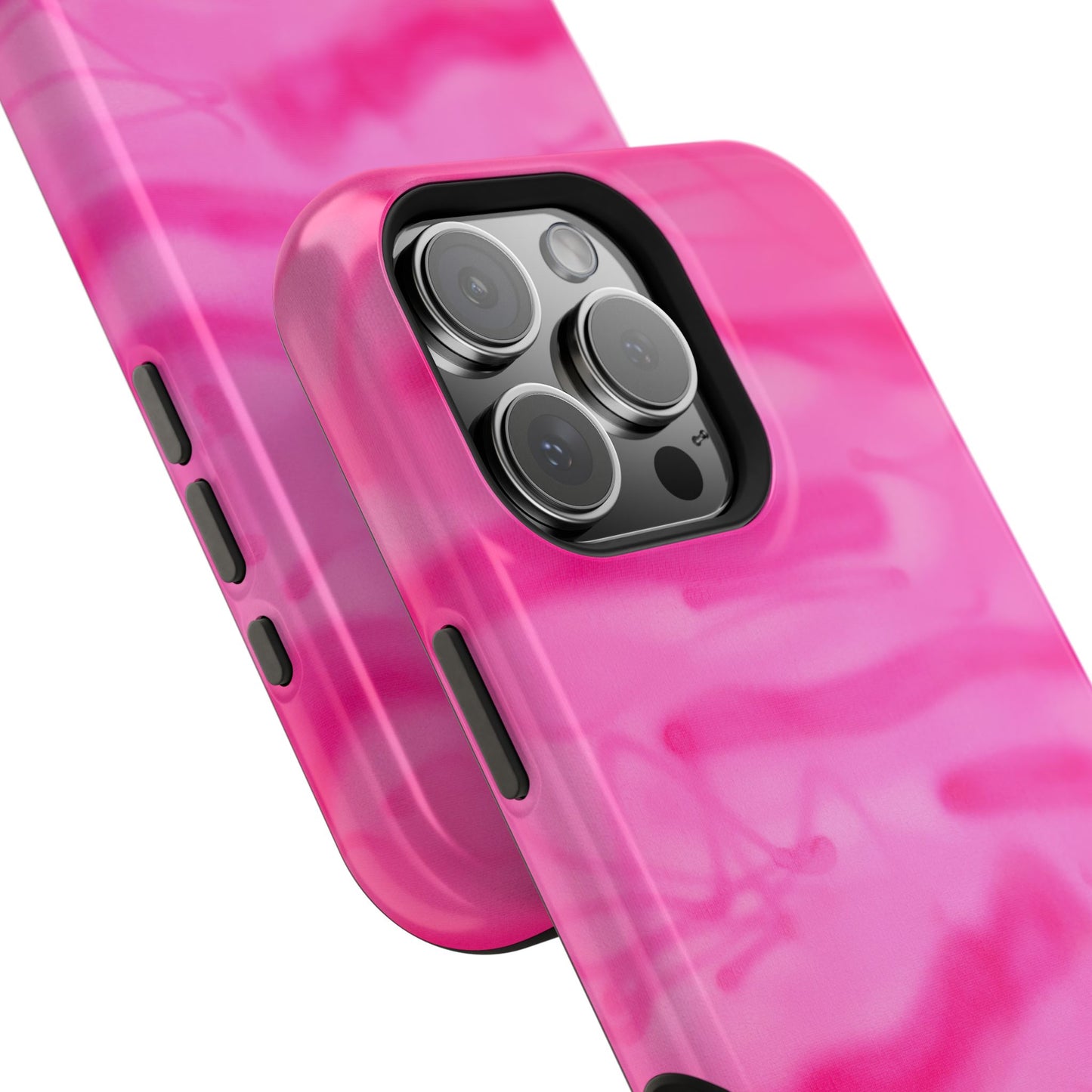 MagSafe "pink camo" airbrush iPhone case