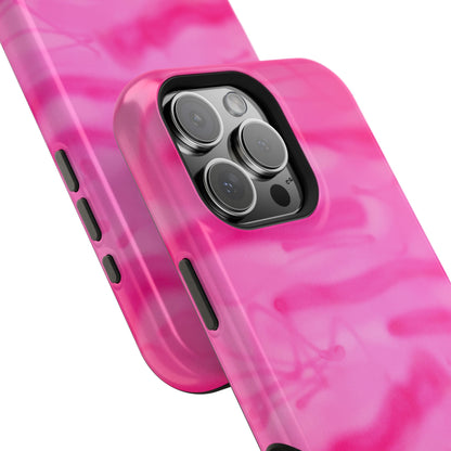 MagSafe "pink camo" airbrush iPhone case