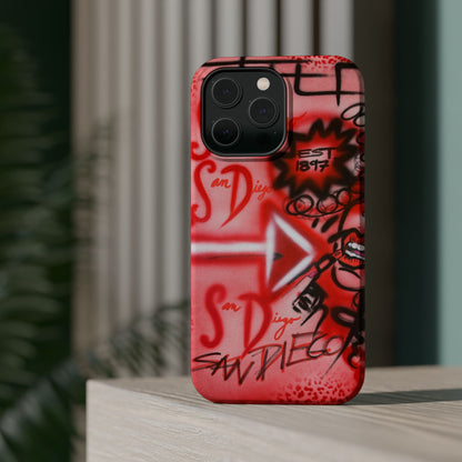 MagSafe "San Diego" Airbrush iPhone-Hülle