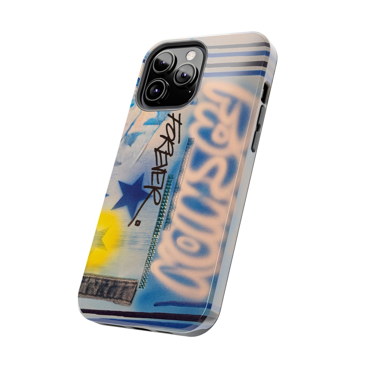 "fashion forever" airbrush iPhone case