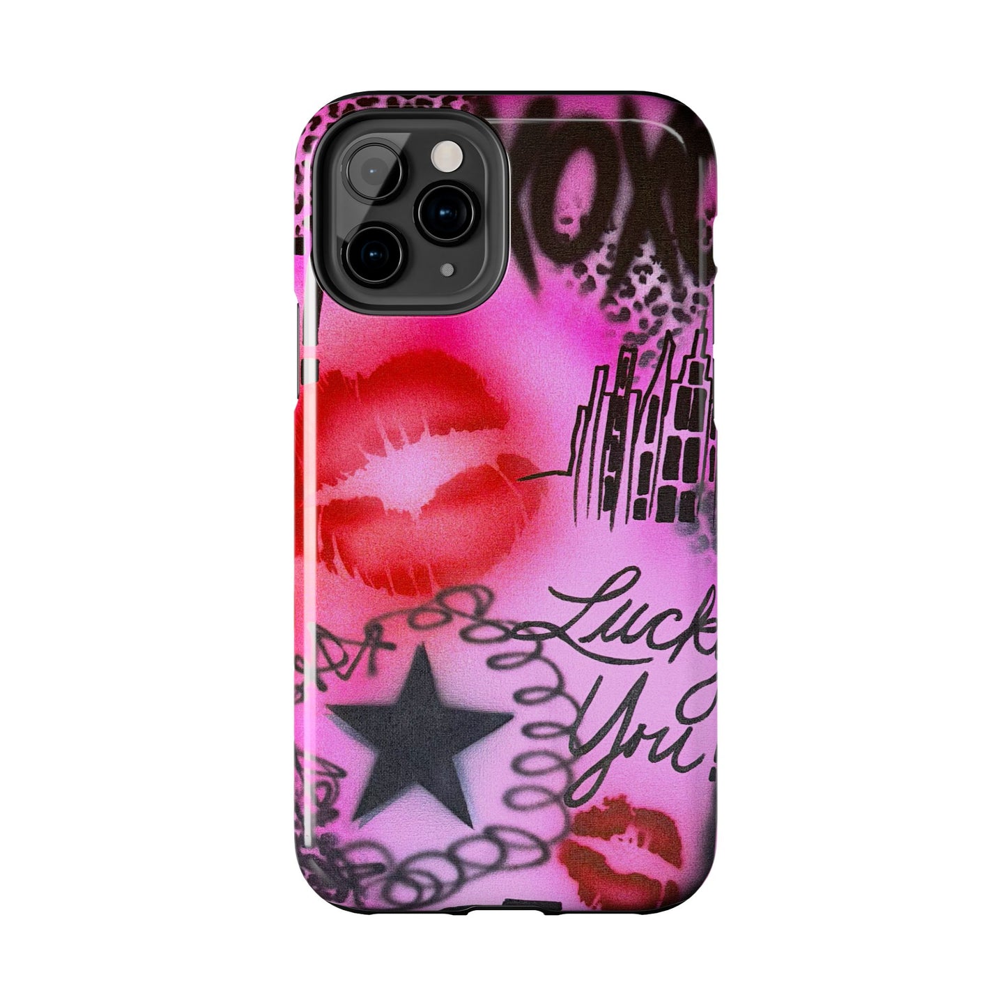 "ulterior motive" airbrush iPhone case