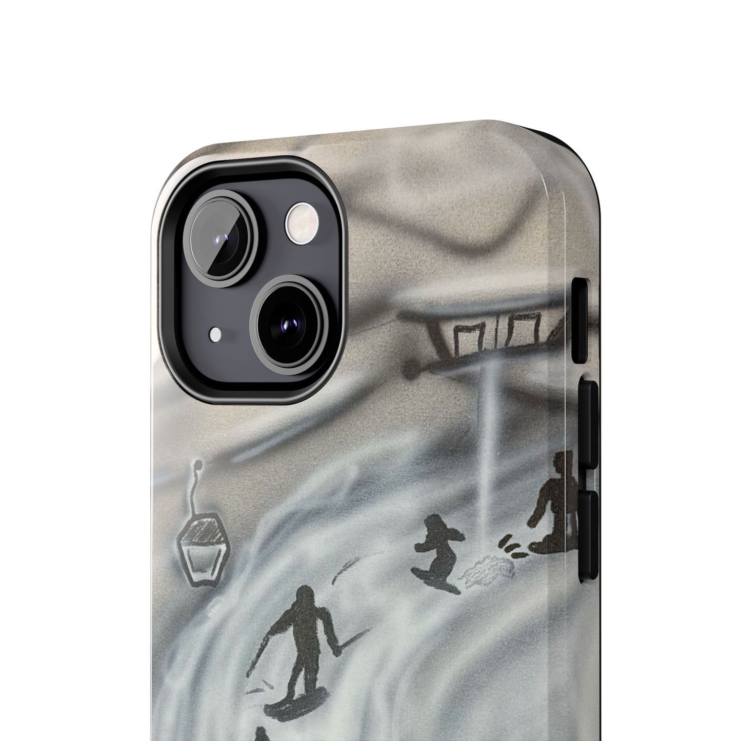 "arctic avalanche" airbrush iPhone case