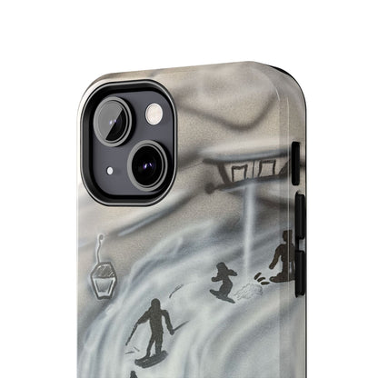 "arctic avalanche" airbrush iPhone case