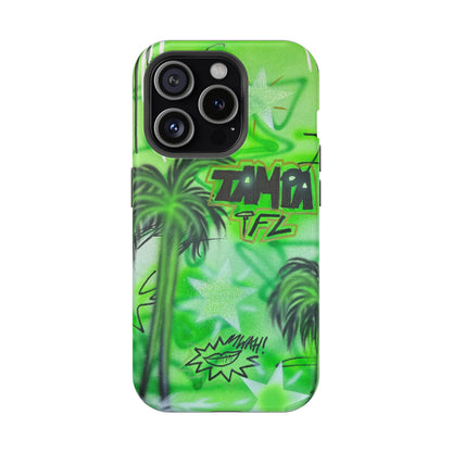 MagSafe "tampa, fl" airbrush iPhone case